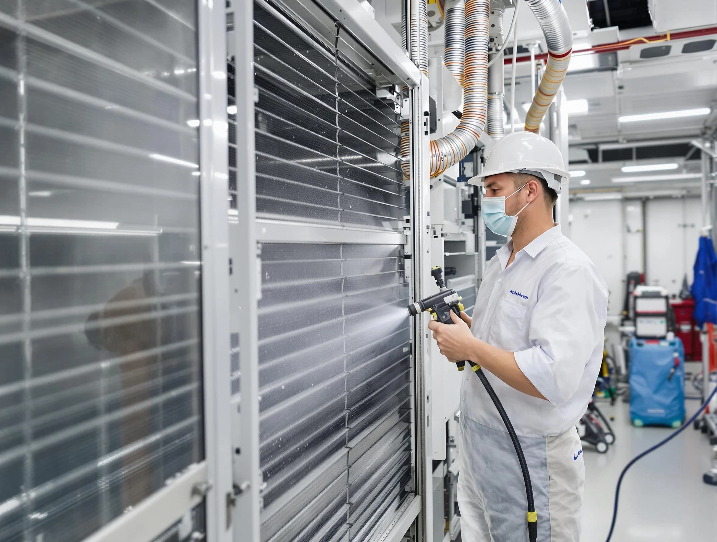 Professional AC coil cleaning by Rostraver Air Duct Cleaning in Rostraver