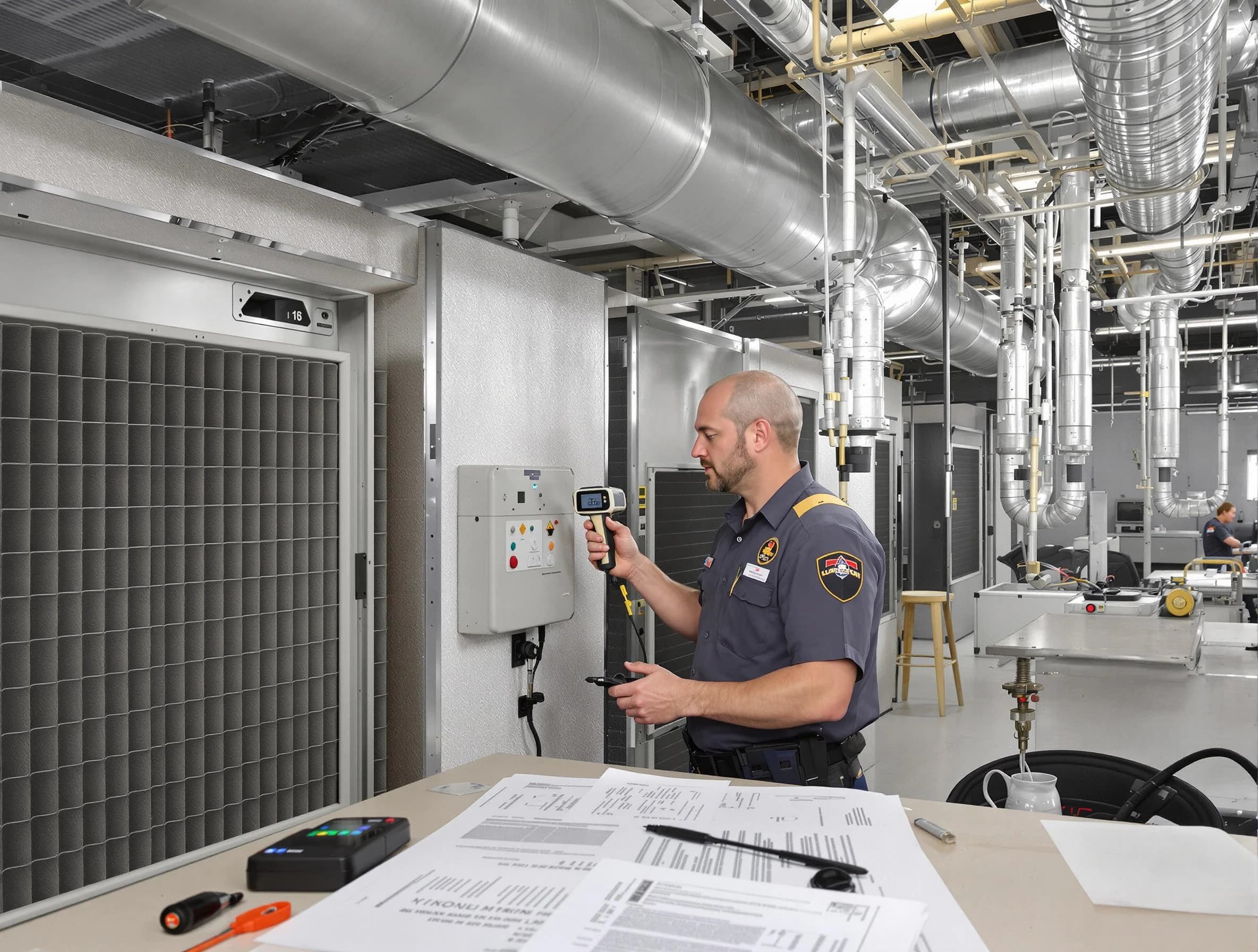 Professional filter system inspection by Rostraver Air Duct Cleaning in Rostraver